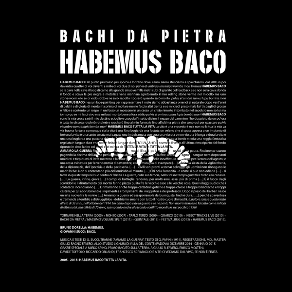 Habemus Baco